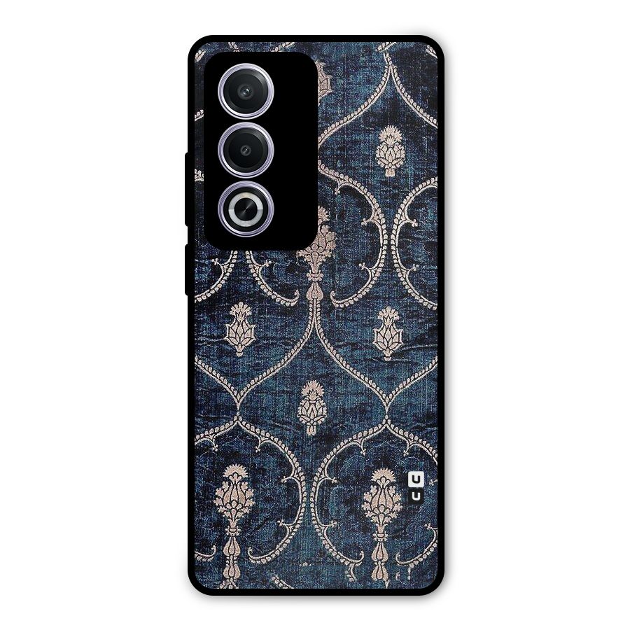 Blue Shade Rug Metal Back Case for Oppo K12x