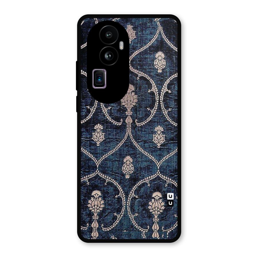 Blue Shade Rug Metal Back Case for Oppo Reno10 Pro Plus