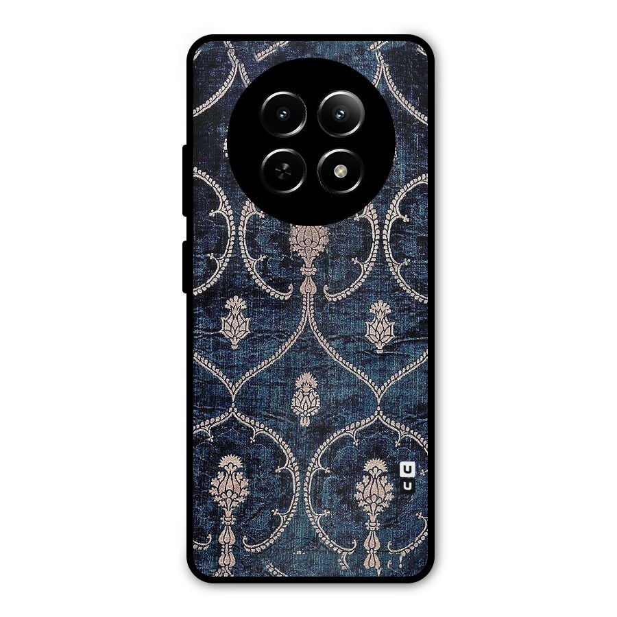 Blue Shade Rug Metal Back Case for Realme 12x 5G