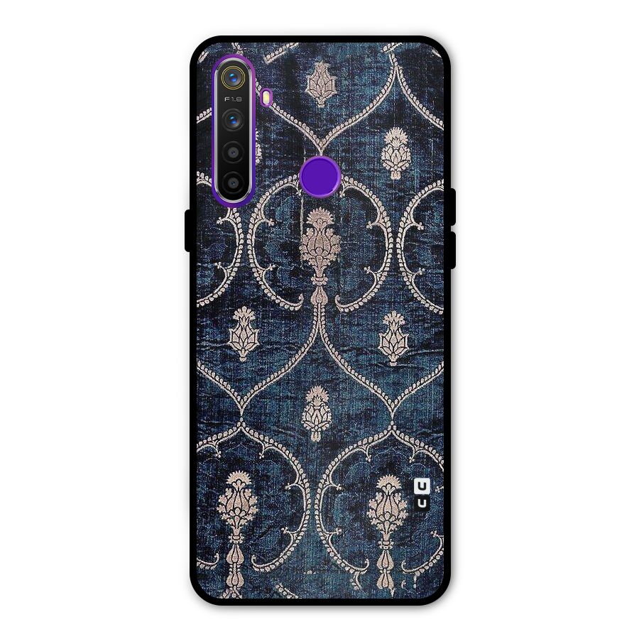 Blue Shade Rug Metal Back Case for Realme 5i