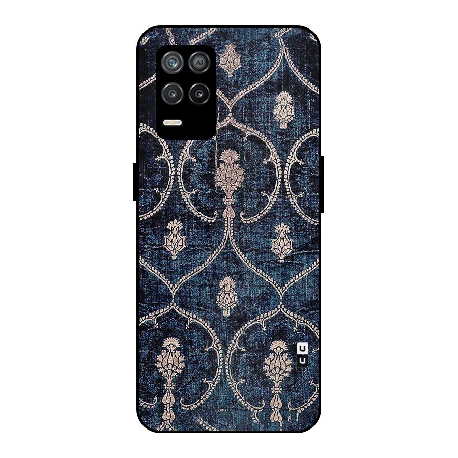 Blue Shade Rug Metal Back Case for Realme 8 5G