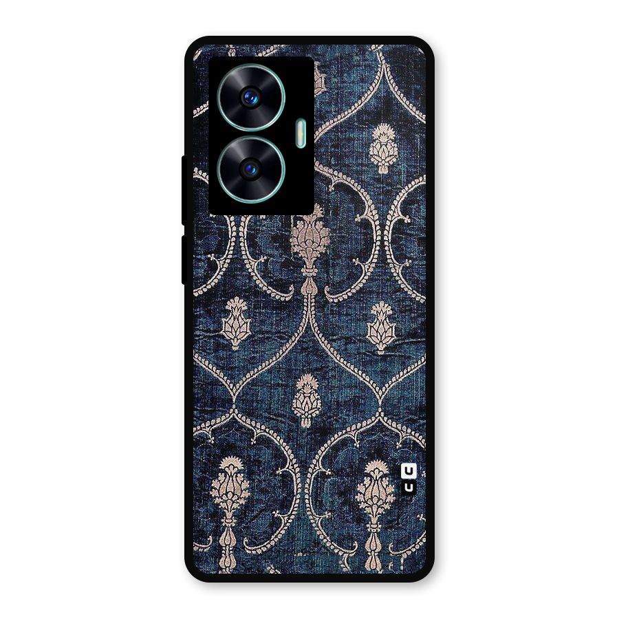 Blue Shade Rug Metal Back Case for Realme C55