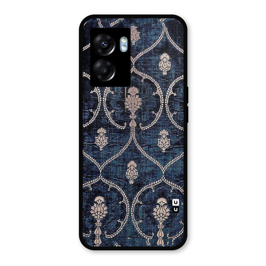Blue Shade Rug Metal Back Case for Realme Narzo 50 5G