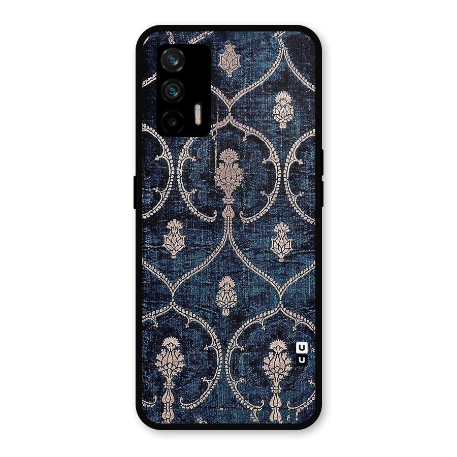 Blue Shade Rug Metal Back Case for Realme X7 Max
