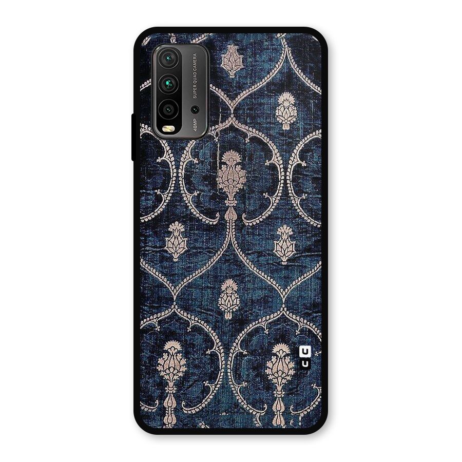 Blue Shade Rug Metal Back Case for Redmi 9 Power