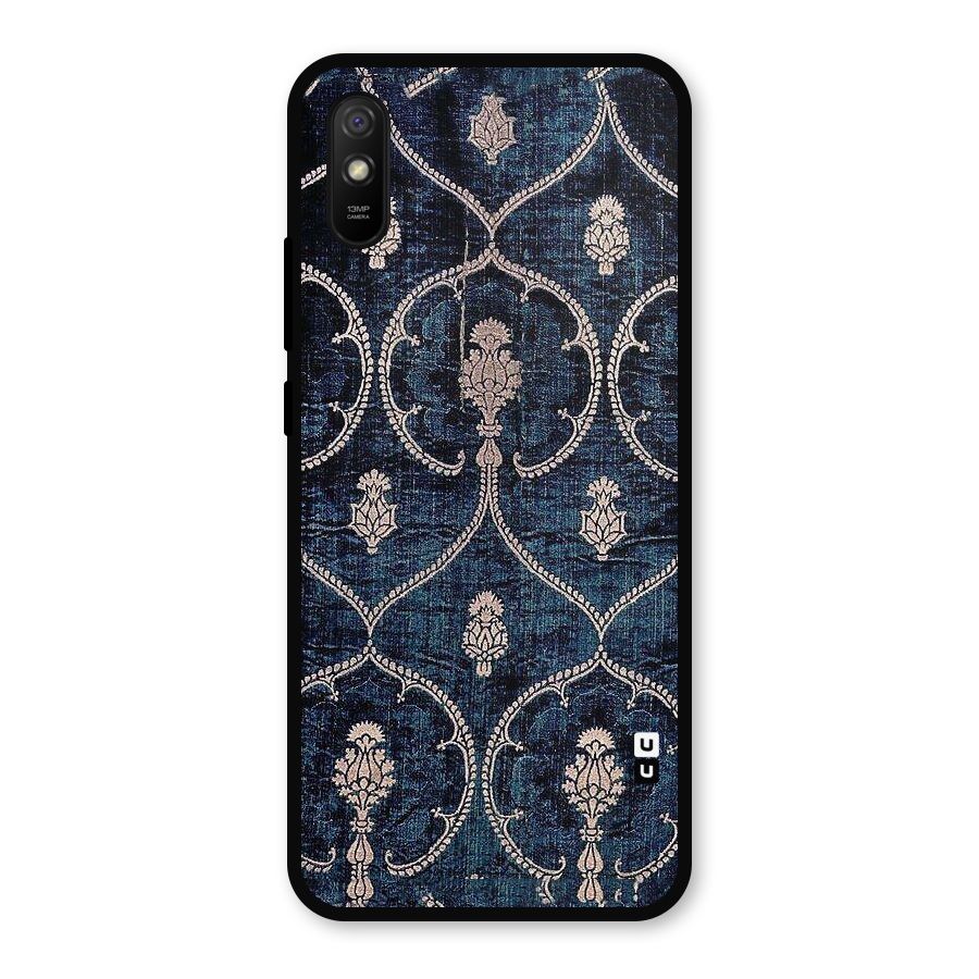 Blue Shade Rug Metal Back Case for Redmi 9a