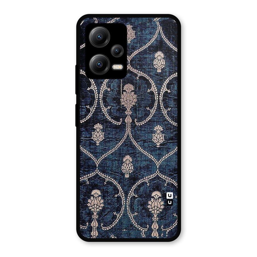 Blue Shade Rug Metal Back Case for Redmi Note 12 5G