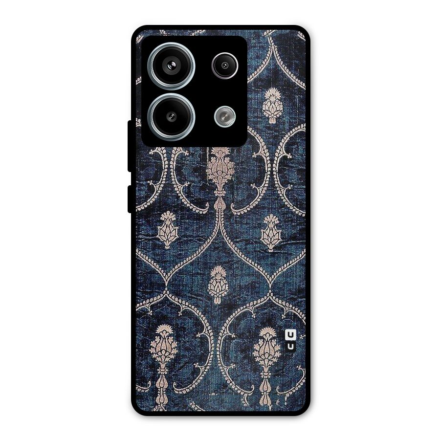 Blue Shade Rug Metal Back Case for Redmi Note 13 Pro 5G