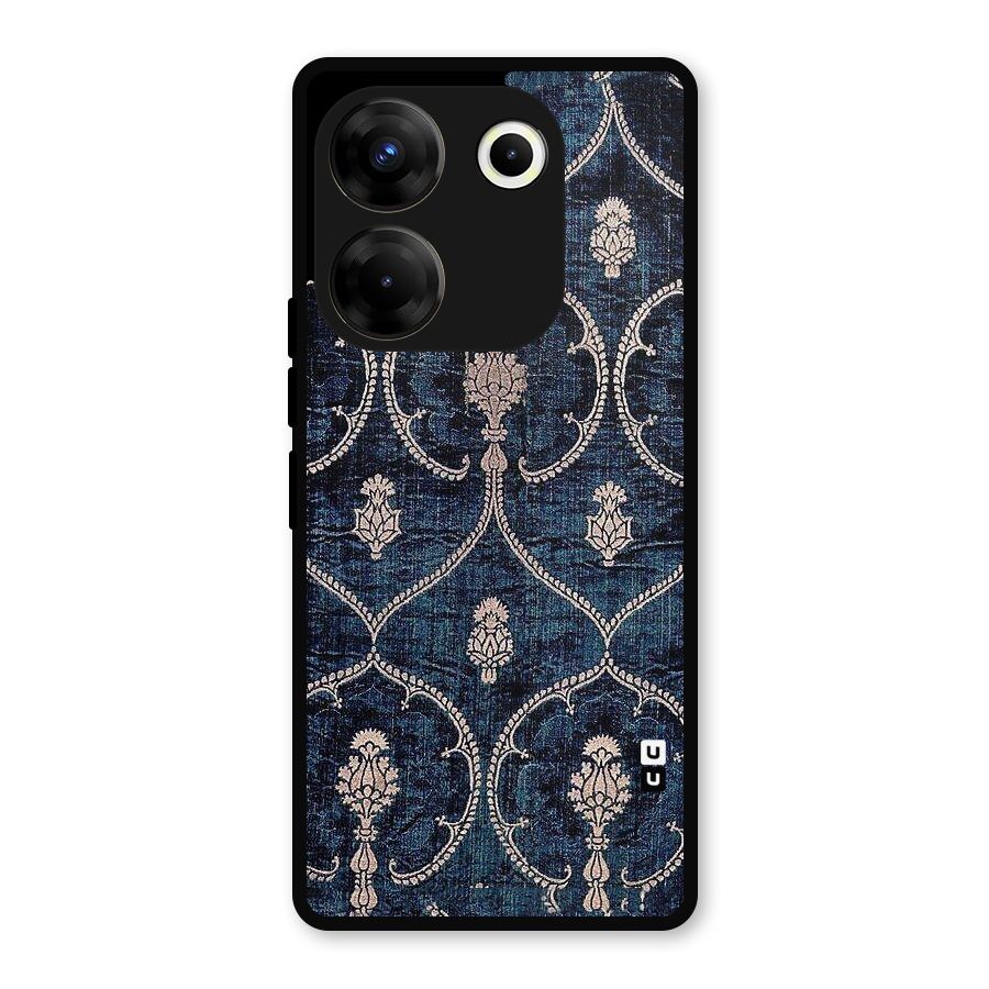 Blue Shade Rug Metal Back Case for Tecno Camon 20