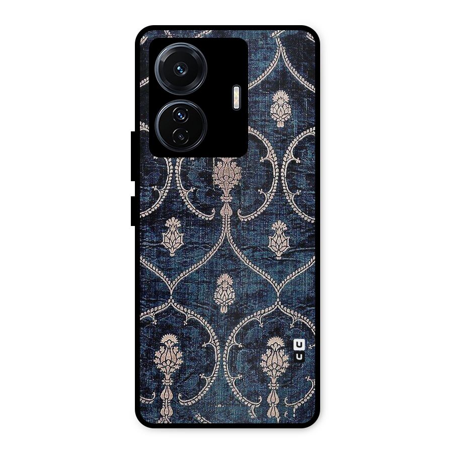 Blue Shade Rug Metal Back Case for Vivo T1 Pro