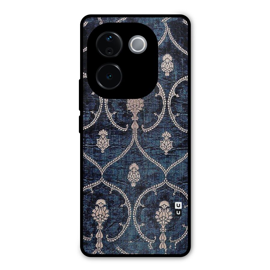 Blue Shade Rug Metal Back Case for Vivo T3 Pro