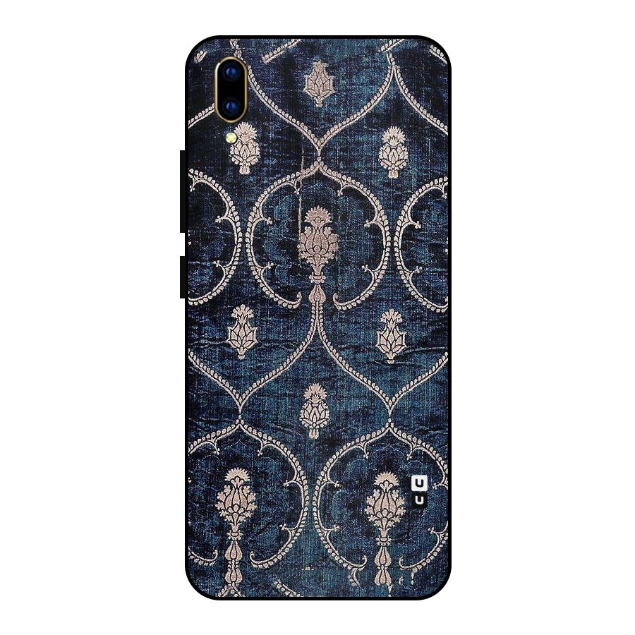 Blue Shade Rug Metal Back Case for Vivo V11 Pro