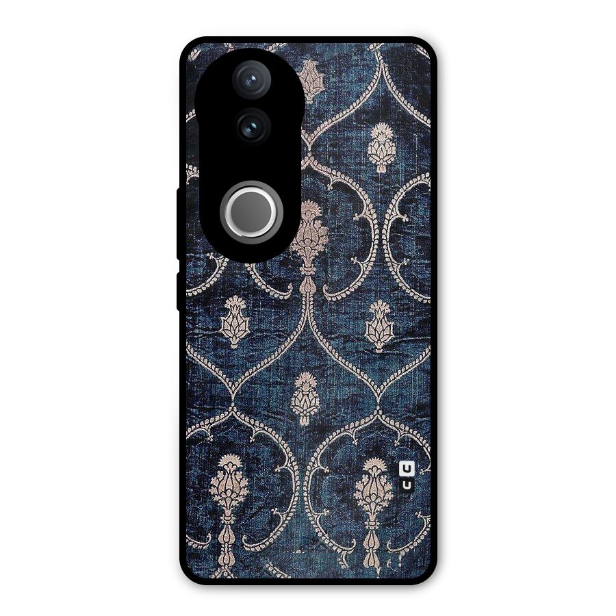 Blue Shade Rug Metal Back Case for Vivo V50e