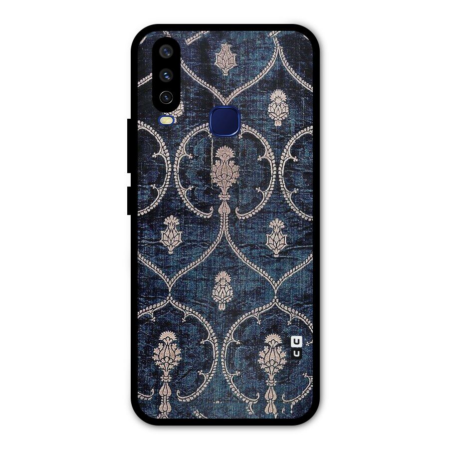 Blue Shade Rug Metal Back Case for Vivo Y15