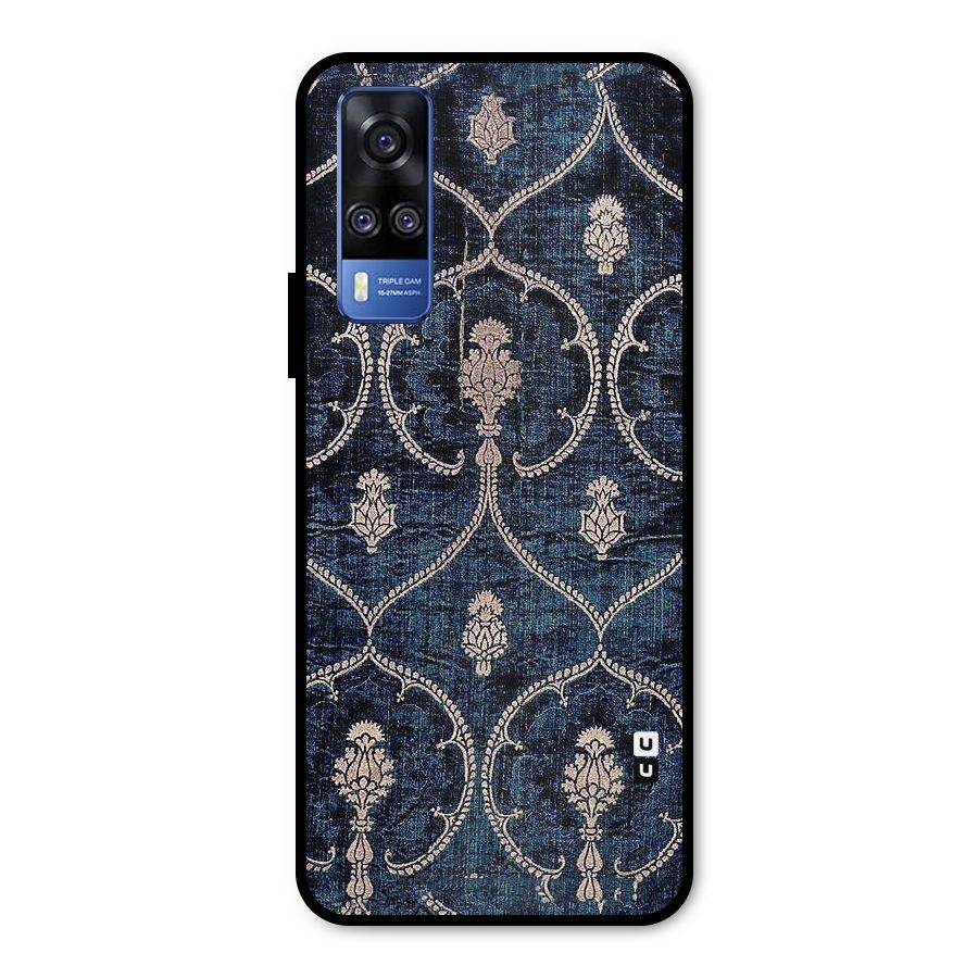 Blue Shade Rug Metal Back Case for Vivo Y31
