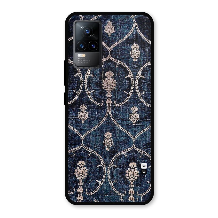 Blue Shade Rug Metal Back Case for Vivo Y73