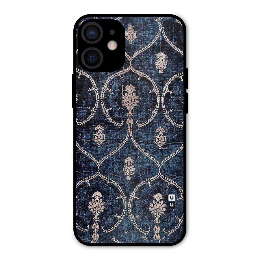 Blue Shade Rug Metal Back Case for iPhone 12 Mini