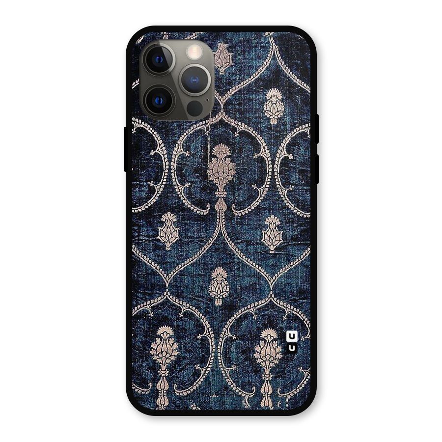 Blue Shade Rug Metal Back Case for iPhone 12 Pro