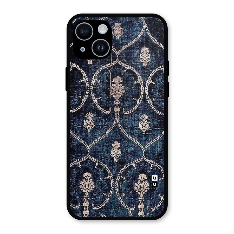 Blue Shade Rug Metal Back Case for iPhone 14