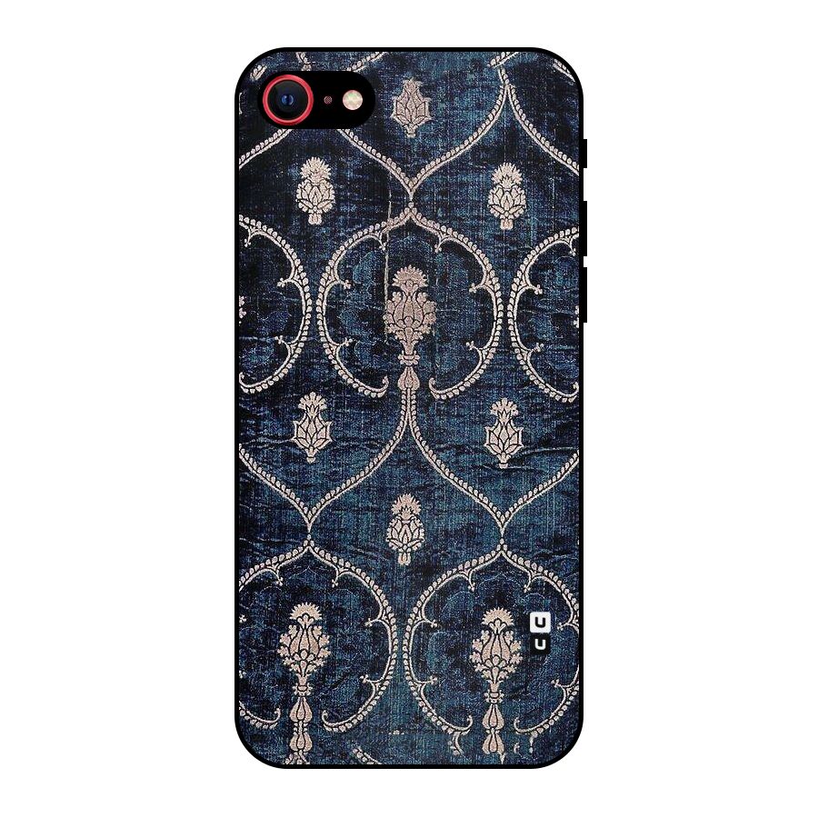 Blue Shade Rug Metal Back Case for iPhone 8