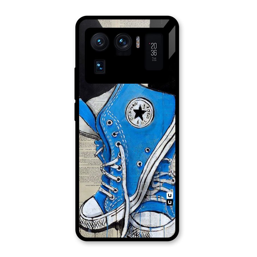 Blue Shoes Glass Back Case for Mi 11 Ultra