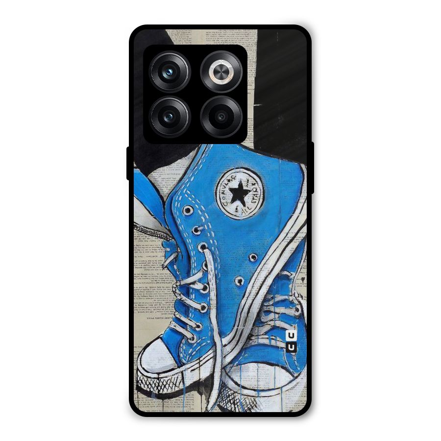 Blue Shoes Metal Back Case for OnePlus 10T