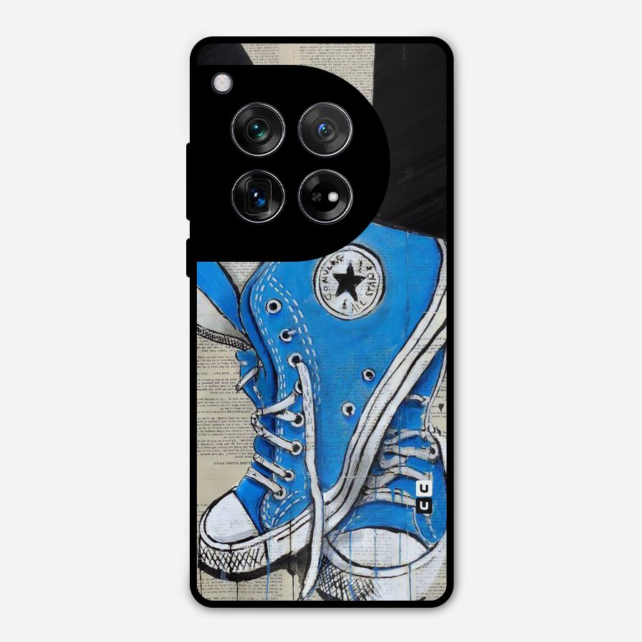 Blue Shoes Metal Back Case for OnePlus 12