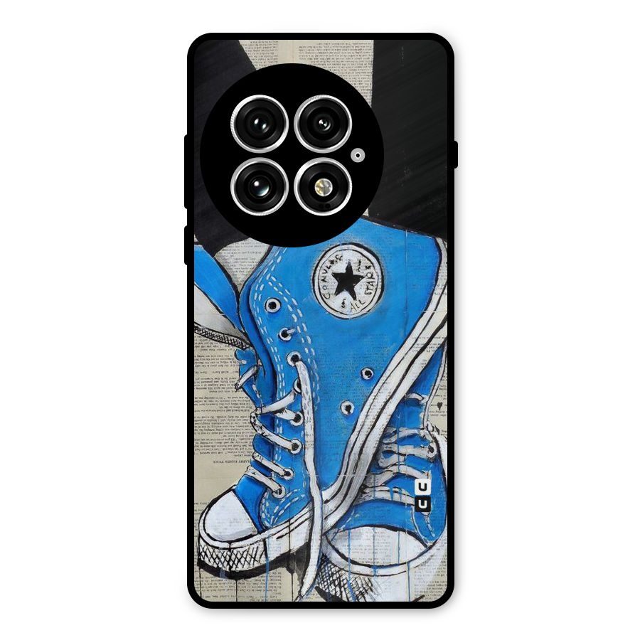 Blue Shoes Metal Back Case for OnePlus 13