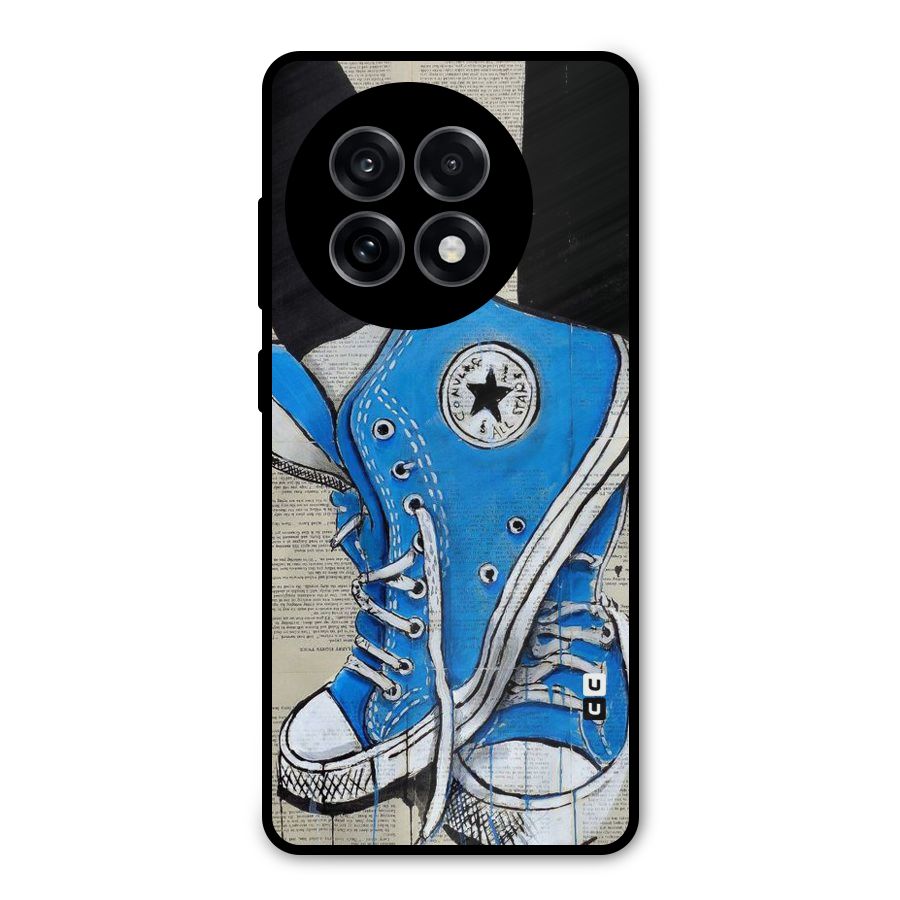Blue Shoes Metal Back Case for OnePlus 13R
