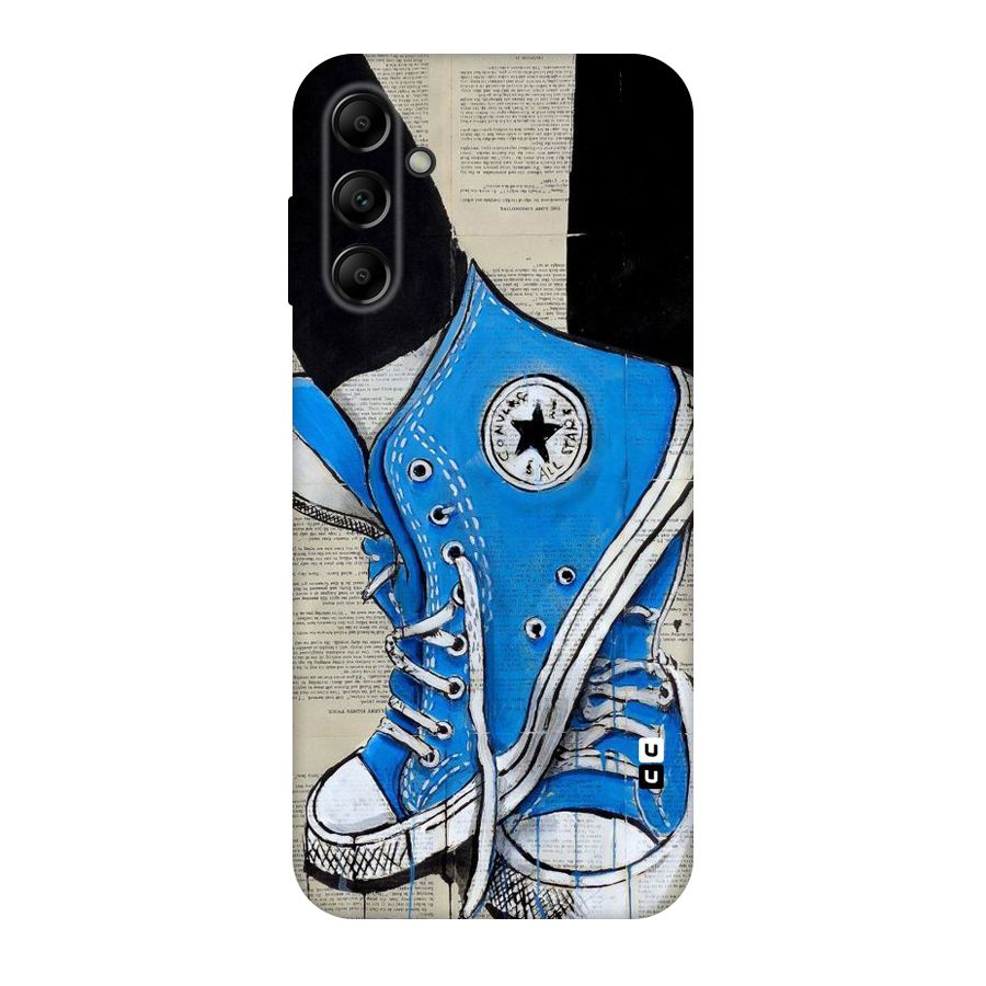 Blue Shoes Original Polycarbonate Back Case for Galaxy A14 5G