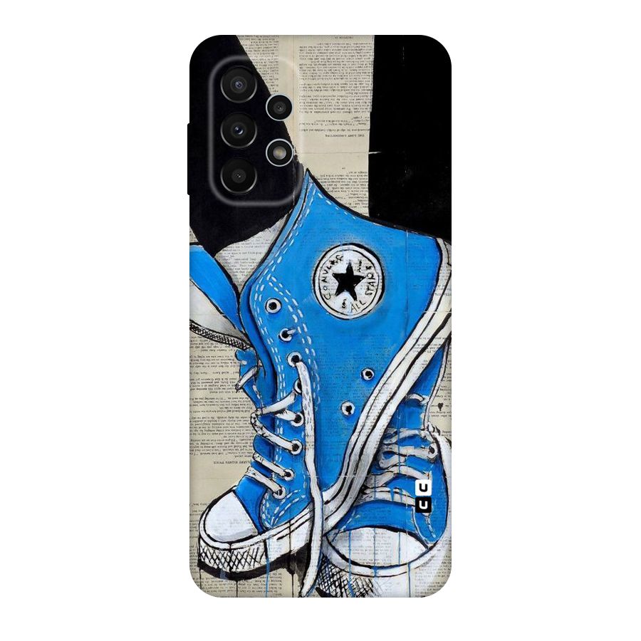 Blue Shoes Original Polycarbonate Back Case for Galaxy A23