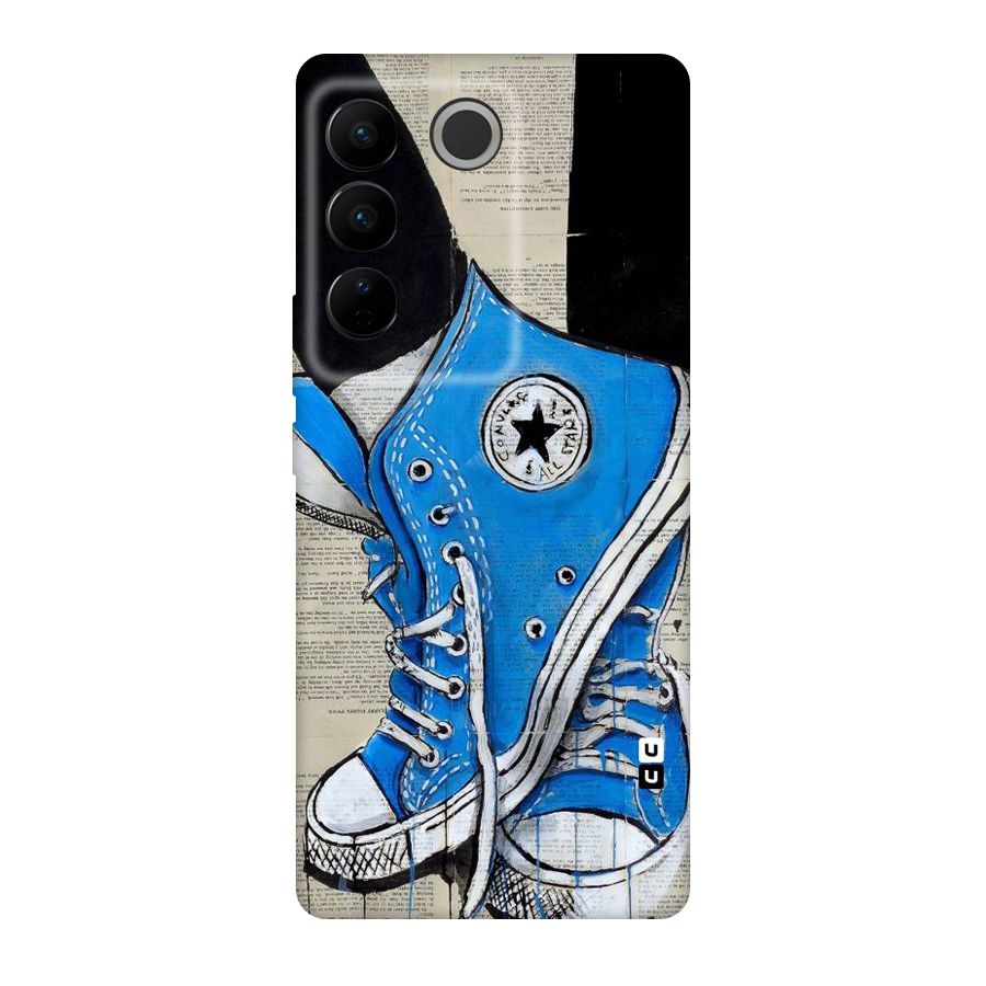 Blue Shoes Original Polycarbonate Back Case for Vivo V27