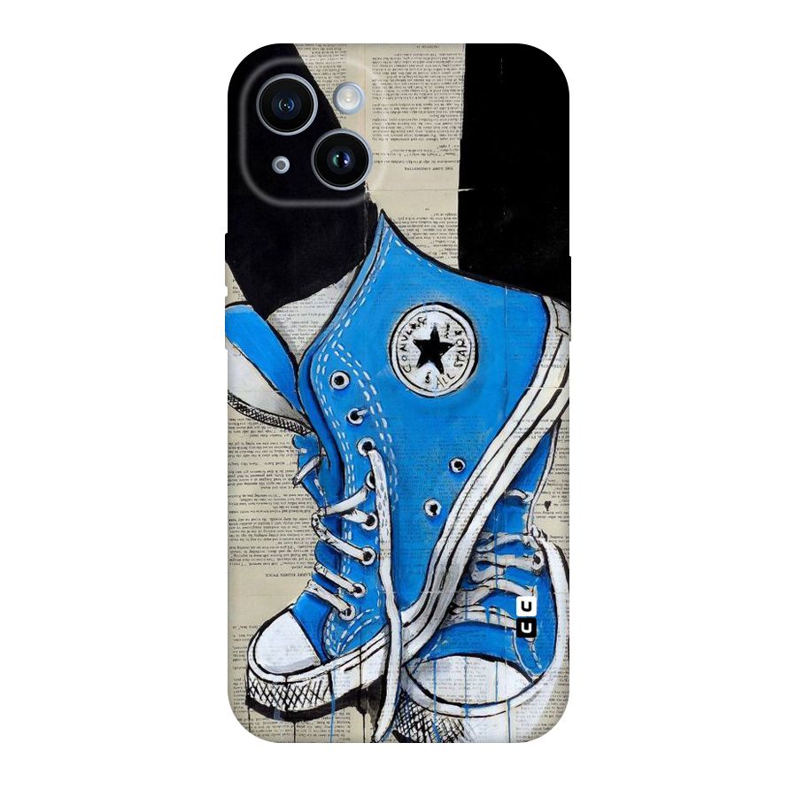 Blue Shoes Original Polycarbonate Back Case for iPhone 14
