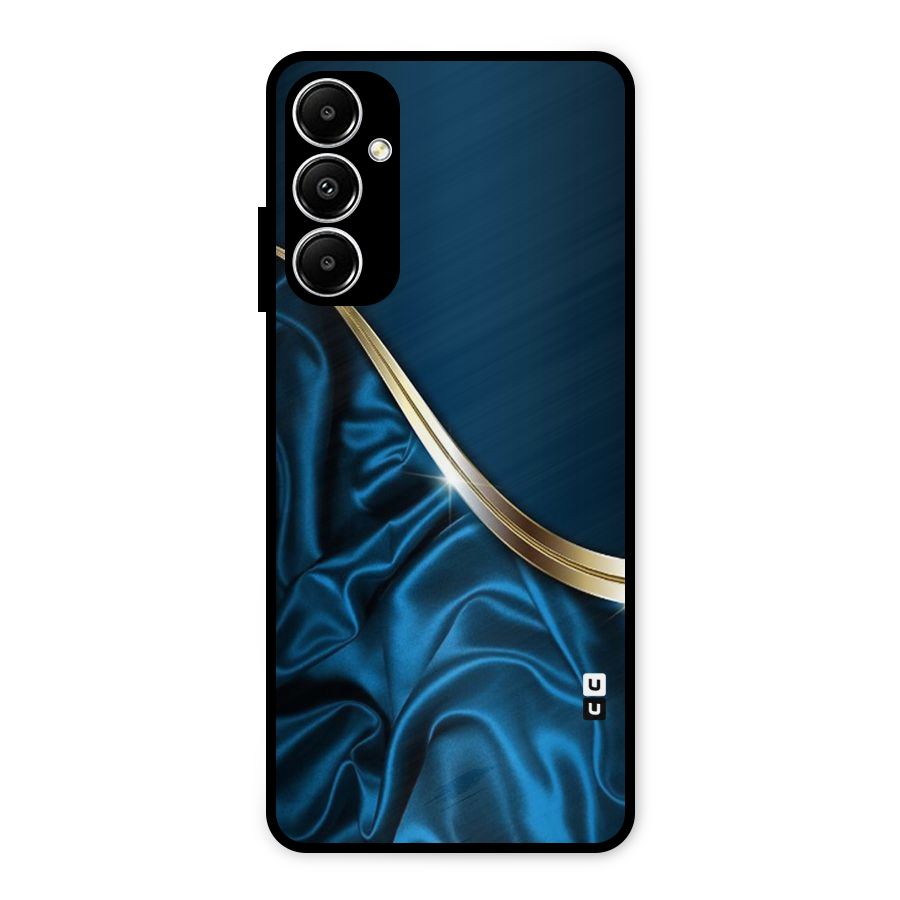 Blue Smooth Flow Metal Back Case for Galaxy A05s