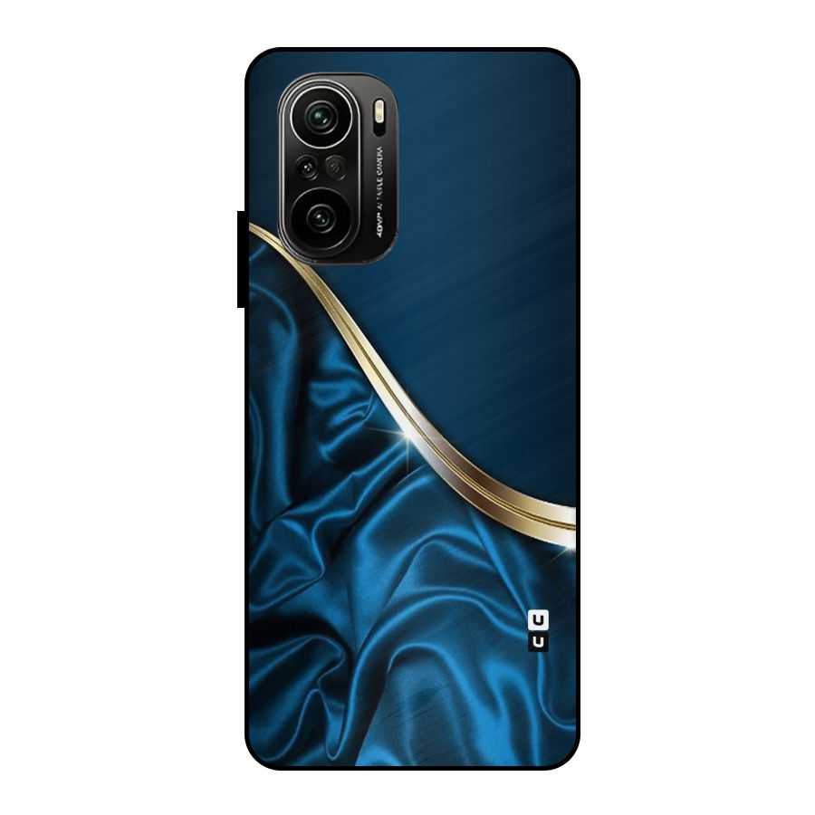 Blue Smooth Flow Metal Back Case for Mi 11X Pro