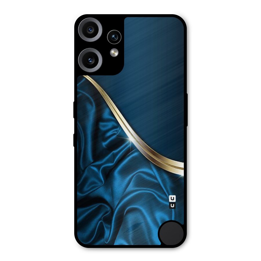 Blue Smooth Flow Metal Back Case for Nothing CMF Phone 2 Pro