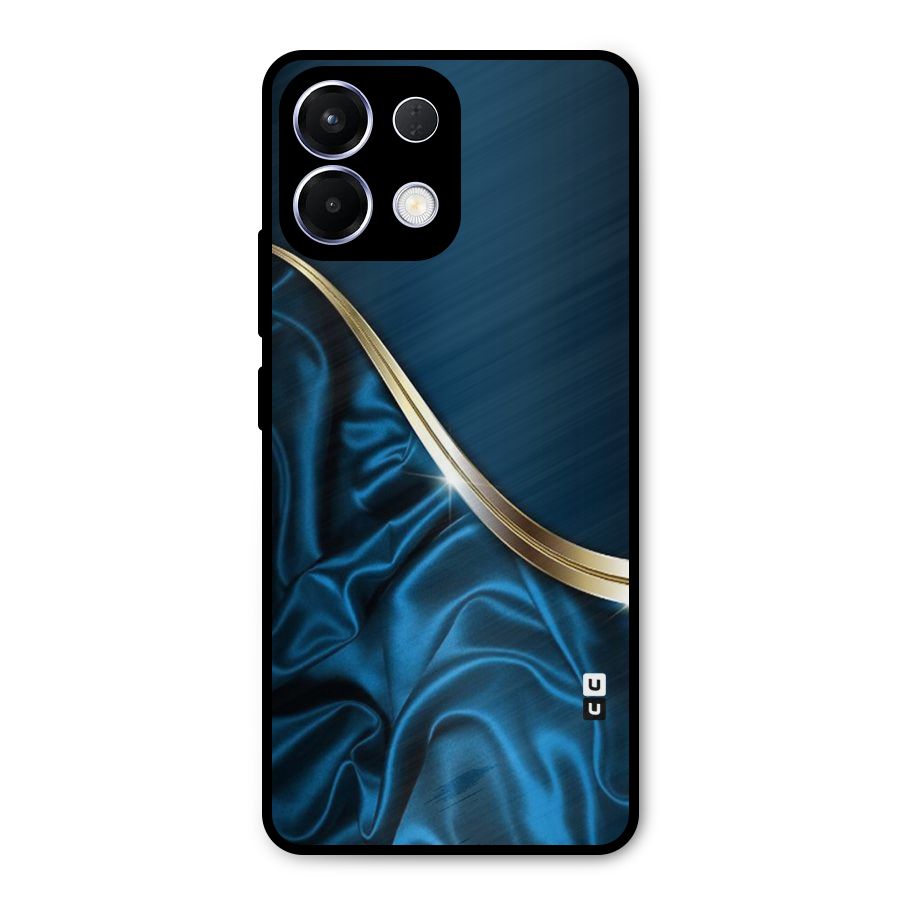 Blue Smooth Flow Metal Back Case for Oppo K13