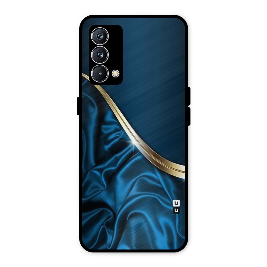 Blue Smooth Flow Metal Back Case for Realme GT Master Edition