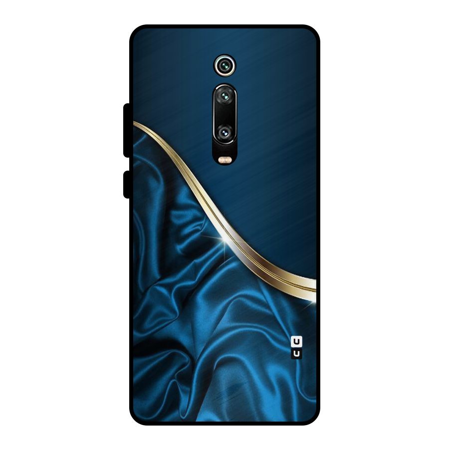 Blue Smooth Flow Metal Back Case for Redmi K20 Pro