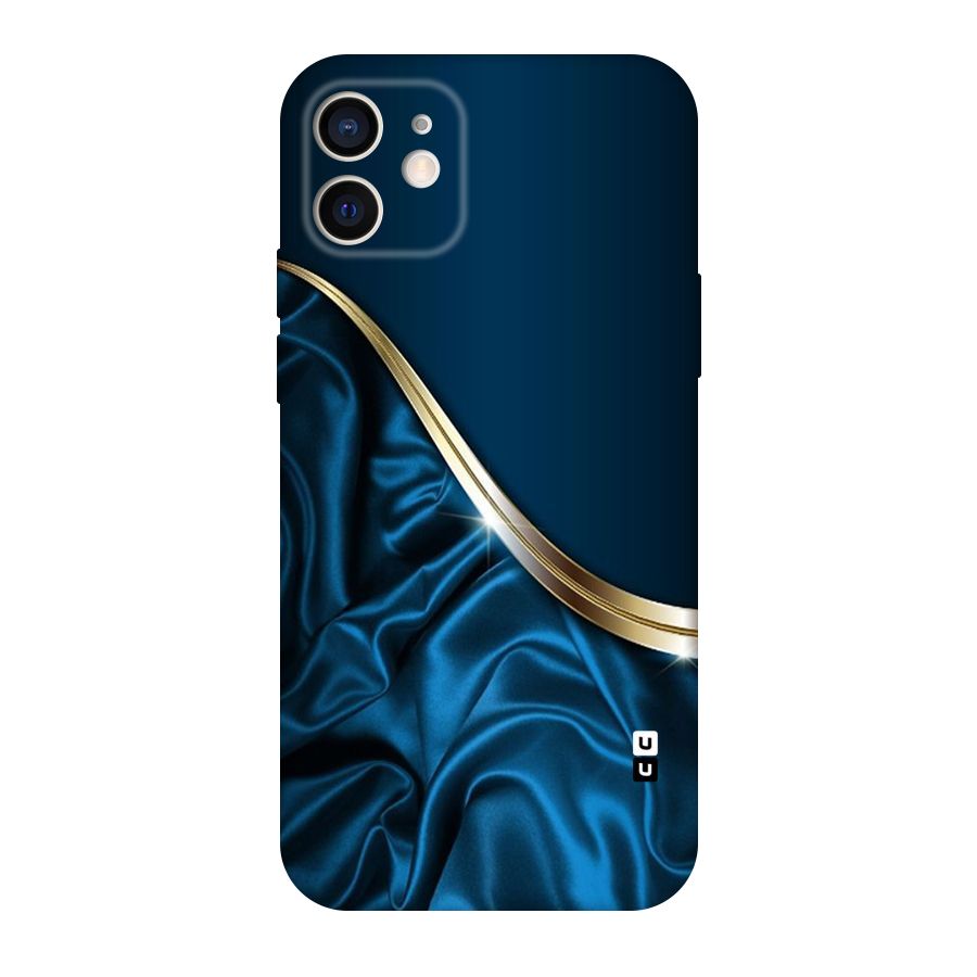 Blue Smooth Flow Original Polycarbonate Back Case for iPhone 12