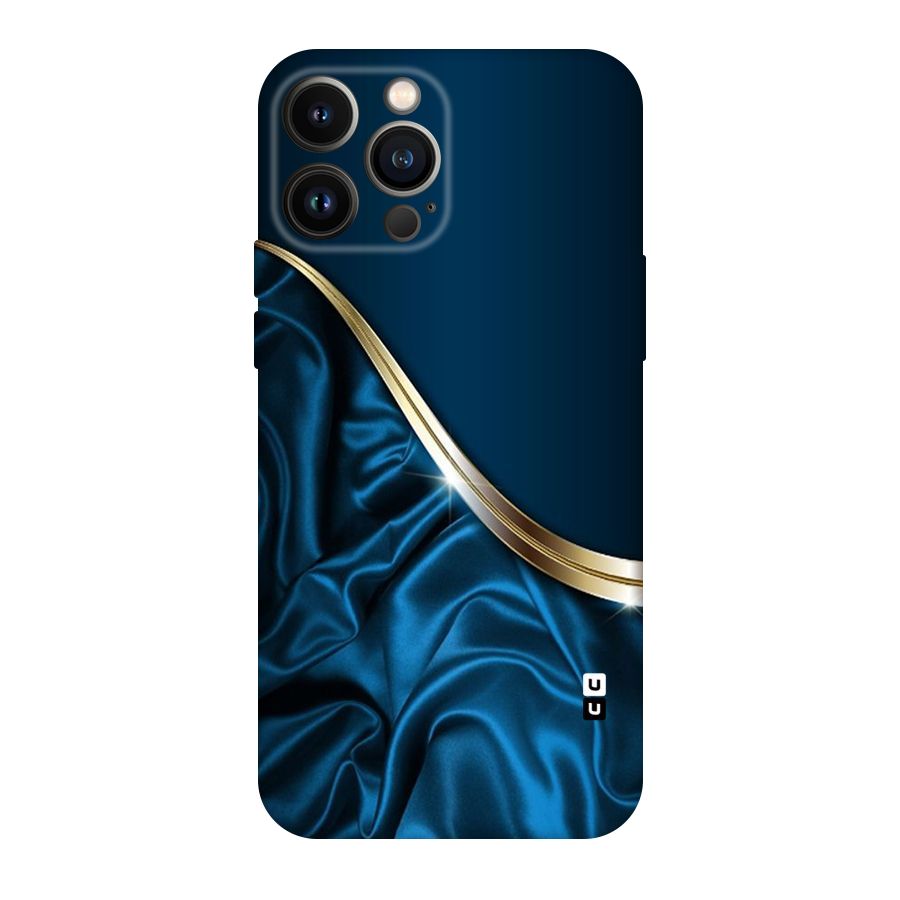 Blue Smooth Flow Original Polycarbonate Back Case for iPhone 13 Pro Max