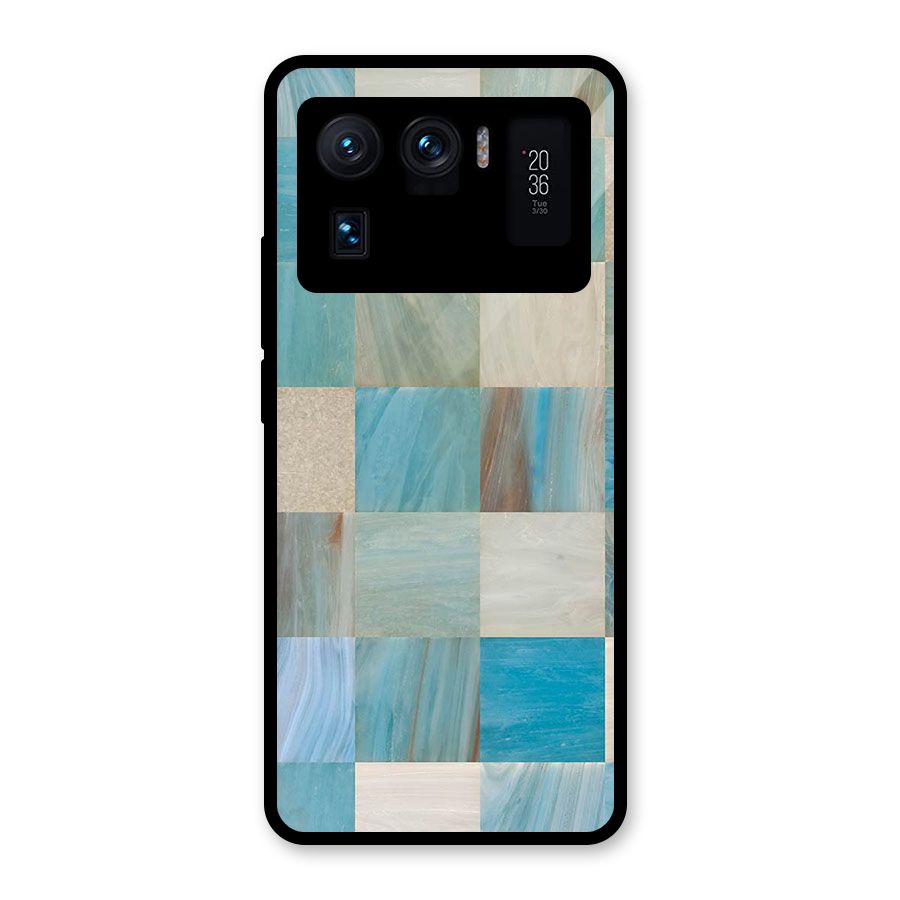 Blue Tiles Glass Back Case for Mi 11 Ultra