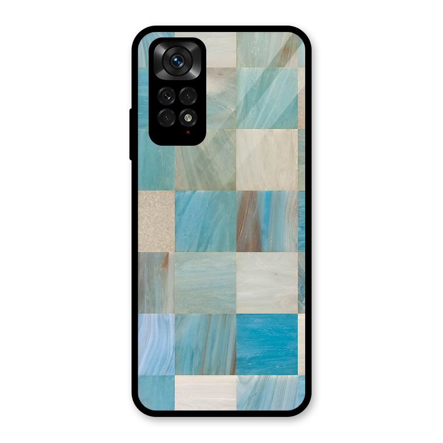 Blue Tiles Glass Back Case for Redmi Note 11S