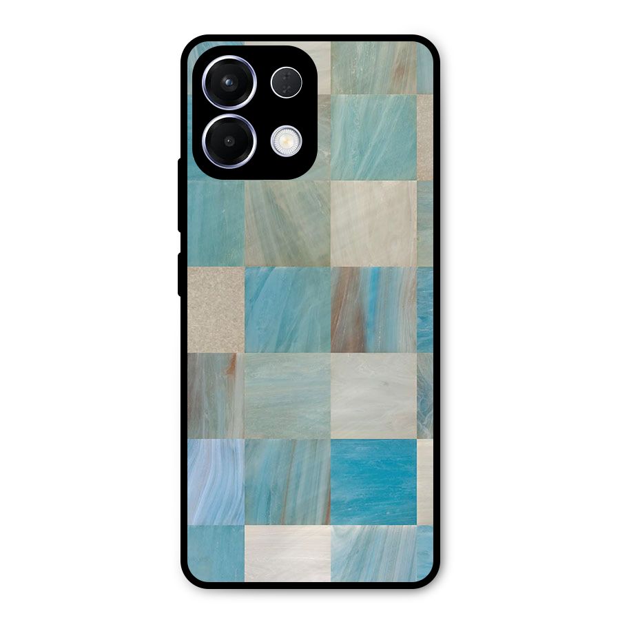 Blue Tiles Metal Back Case for Oppo K13