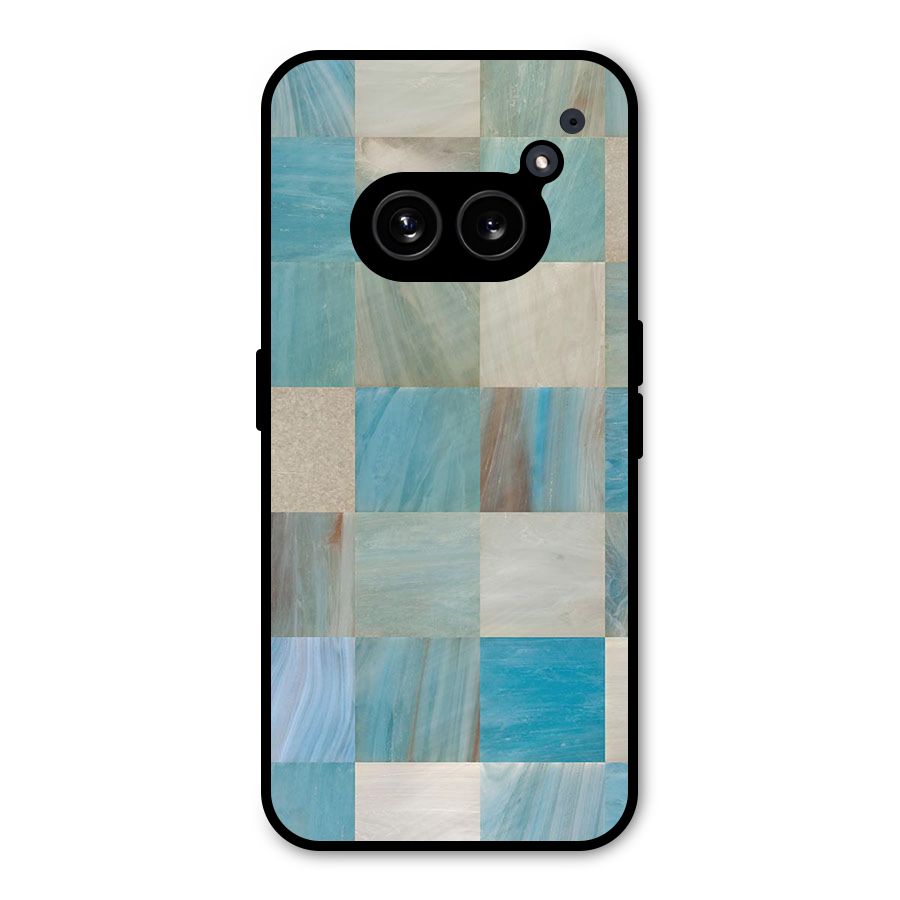 Blue Tiles Metal Back Case for Nothing Phone 2a