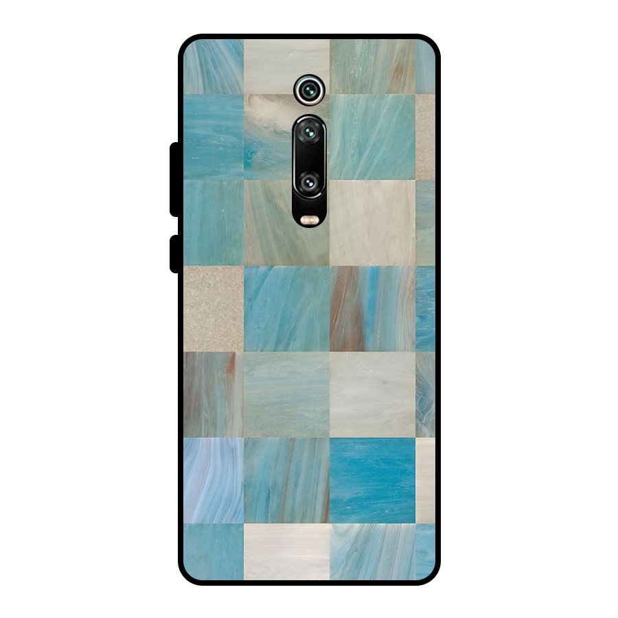 Blue Tiles Metal Back Case for Redmi K20 Pro