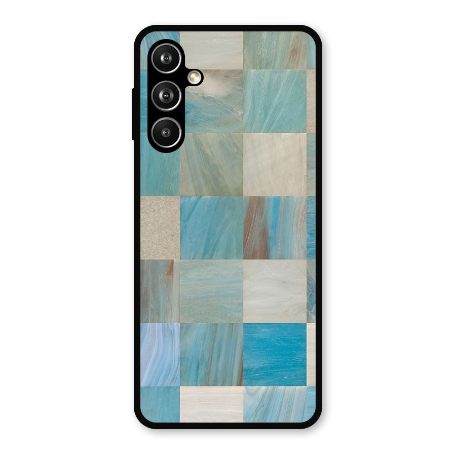 Blue Tiles Metal Back Case for Samsung Galaxy M54