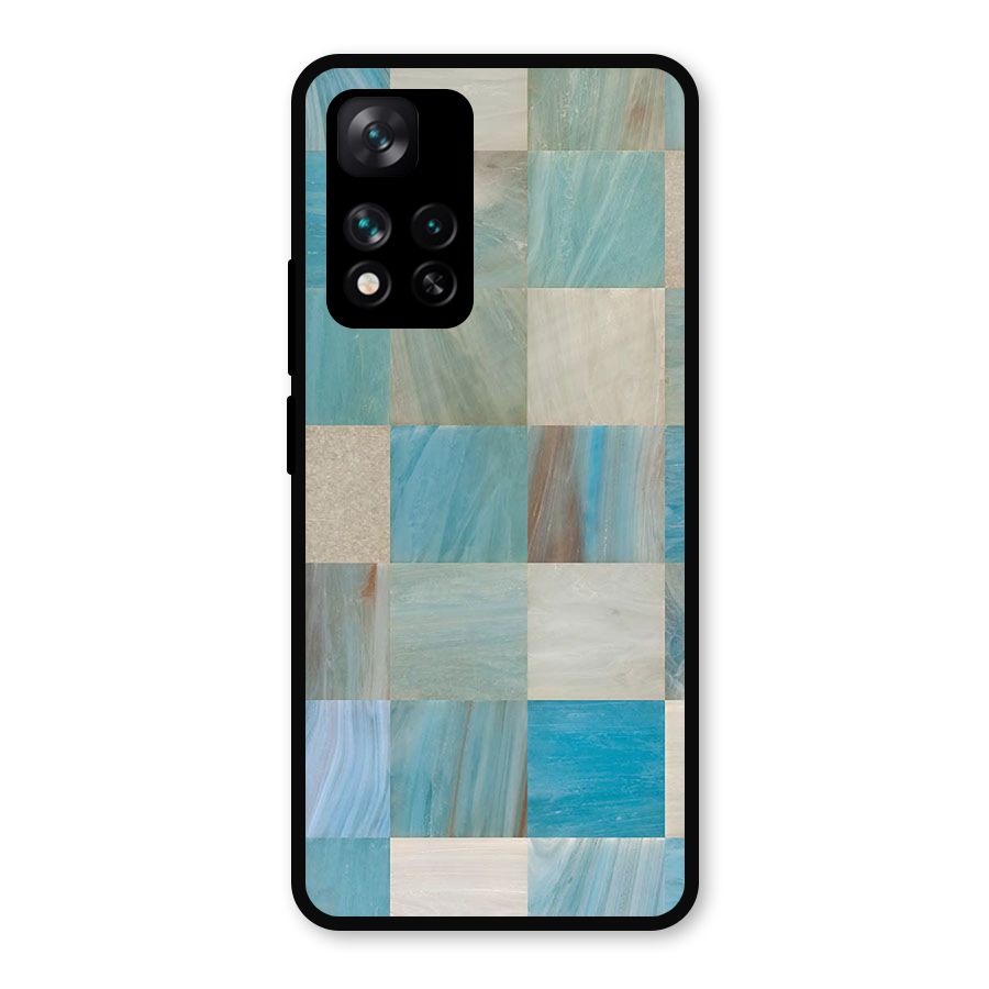 Blue Tiles Metal Back Case for Xiaomi 11i Hypercharge 5G