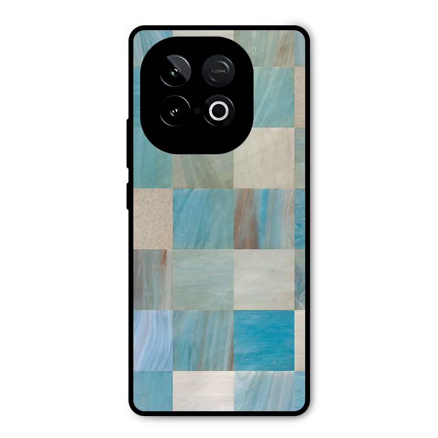 Blue Tiles Metal Back Case for iQOO Neo 10