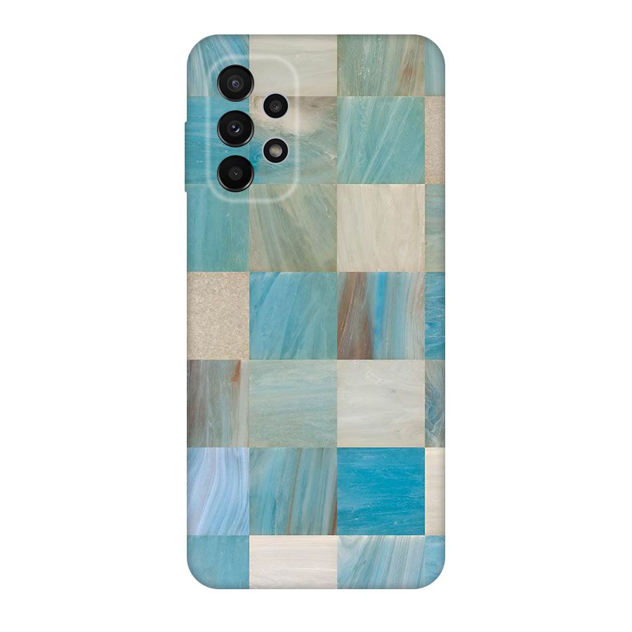 Blue Tiles Original Polycarbonate Back Case for Galaxy A23